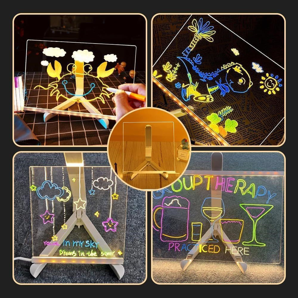 🎁 Holiday Special 50% OFF ✨ LED Note Board with Colors 🎨