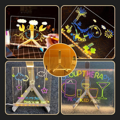 🎁 Holiday Special 50% OFF ✨ LED Note Board with Colors 🎨