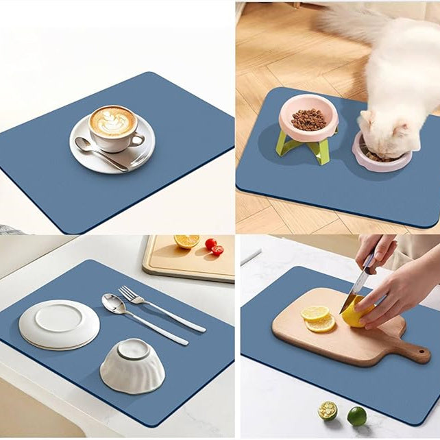 💥 New for 2025 💕 Kitchen Super Absorbent Draining Mat