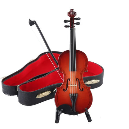 💥 The Best Gift 🎁 Playable Tiny Violin Figurine