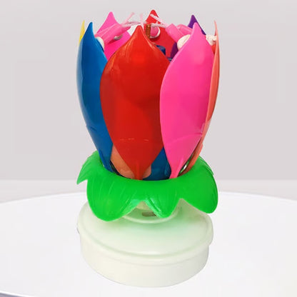 🎁 The Best Gift 🎉 Magic Flower Birthday Candle