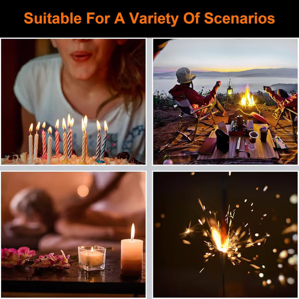 💥 The Best Gift 🎁 Windproof Flameless Electric Lighter