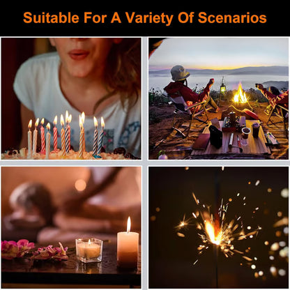 💥 The Best Gift 🎁 Windproof Flameless Electric Lighter