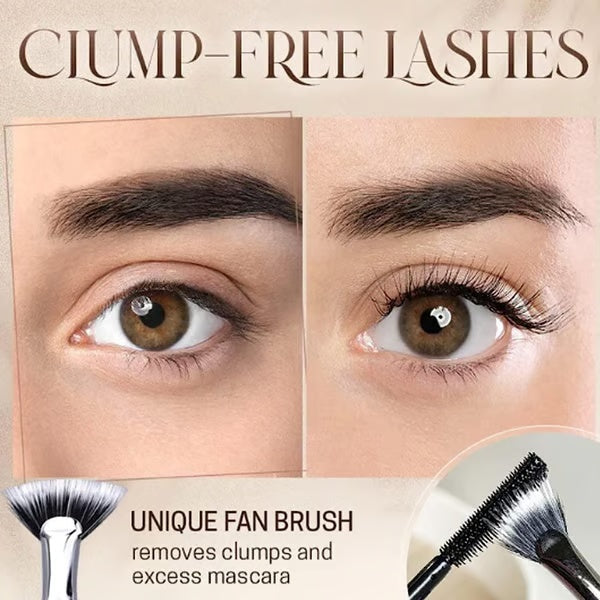 💥 New for 2025 💖 Folding Angle Scalloped Lash Brush