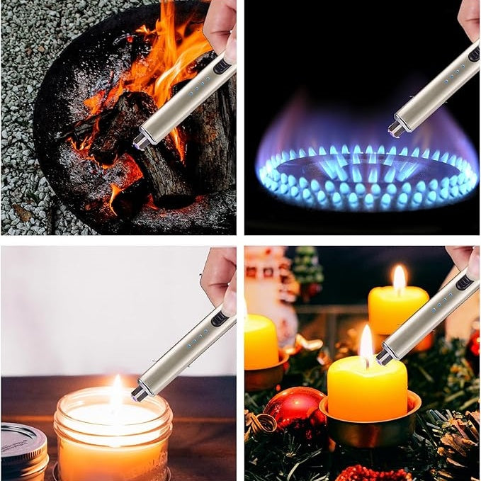 💥 The Best Gift 🎁 Windproof Flameless Electric Lighter