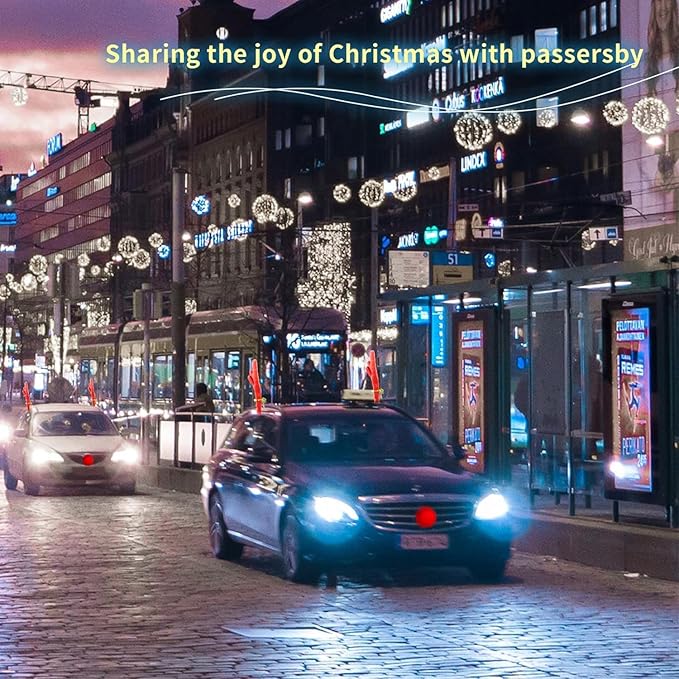 🎁 Holiday Special 🦌 Funny Christmas Car Antlers Decoration