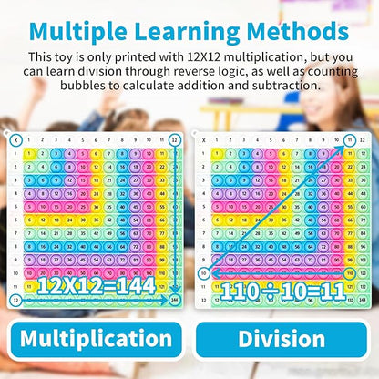 ⏰ Super Discount 🎉 Press Bubble Math Sensory Toy