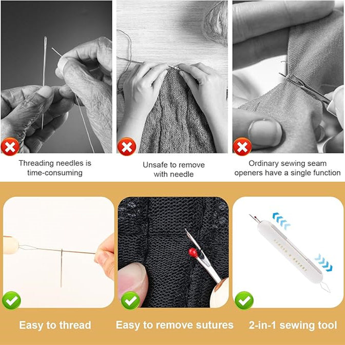 ⏰ Today's Specials ✨ 2-in-1 needle threader and seam ripper