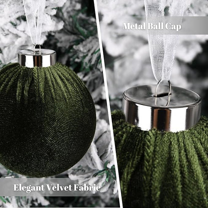 🎁Holiday Special 50% OFF🎄15 decorative velvet balls