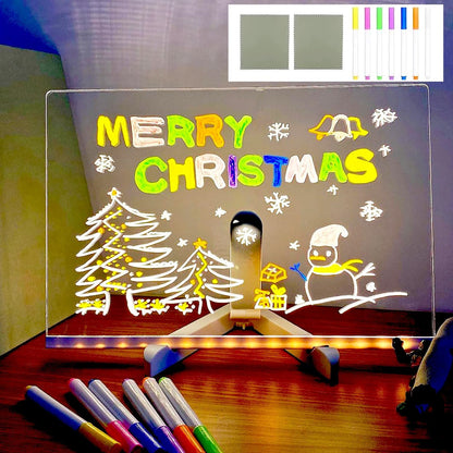 🎁 Holiday Special 50% OFF ✨ LED Note Board with Colors 🎨
