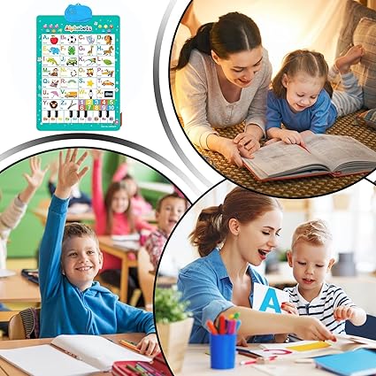 ⏰ Super Discount 🌟  Children's interactive talking wall chart
