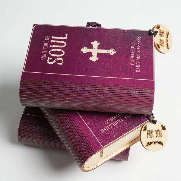 ⏰ Limited Time Offer ✨ Handmade Wooden Bible Verses Box