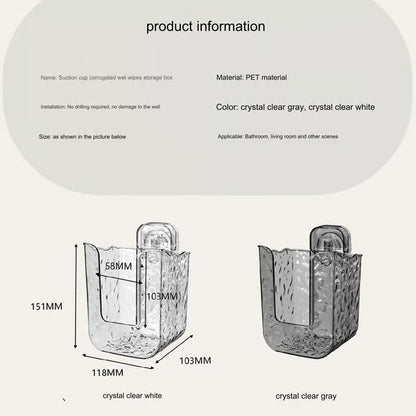 ⏰ Today's Specials ✨ Multifunctional anti-glue glacier pattern tissue box