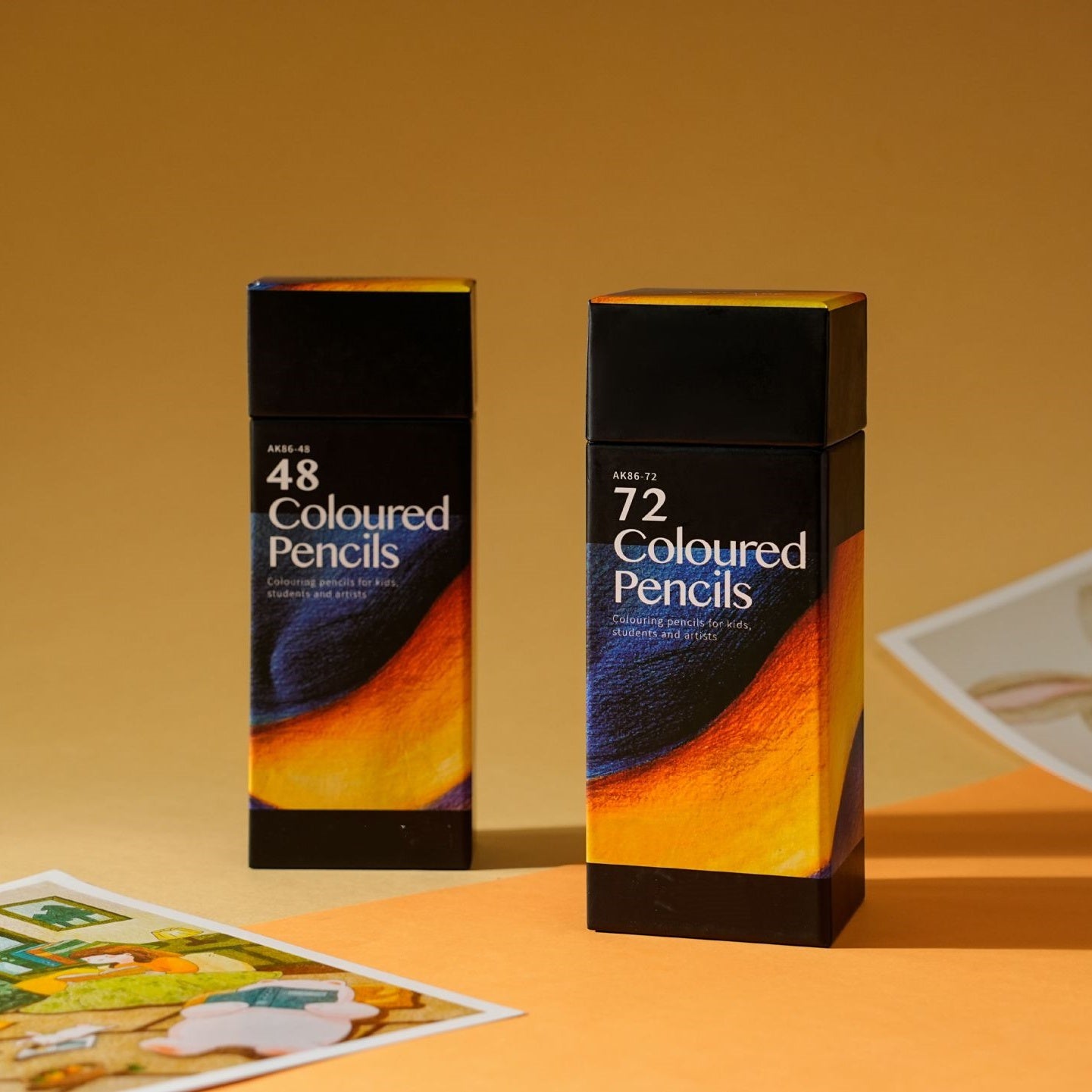 🌈 24/48/72 Colors - Colored Pencils✨