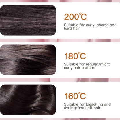 💥 Hot Sale 🌟 Mini cordless hair straightener with a copper heating plate for smooth styling