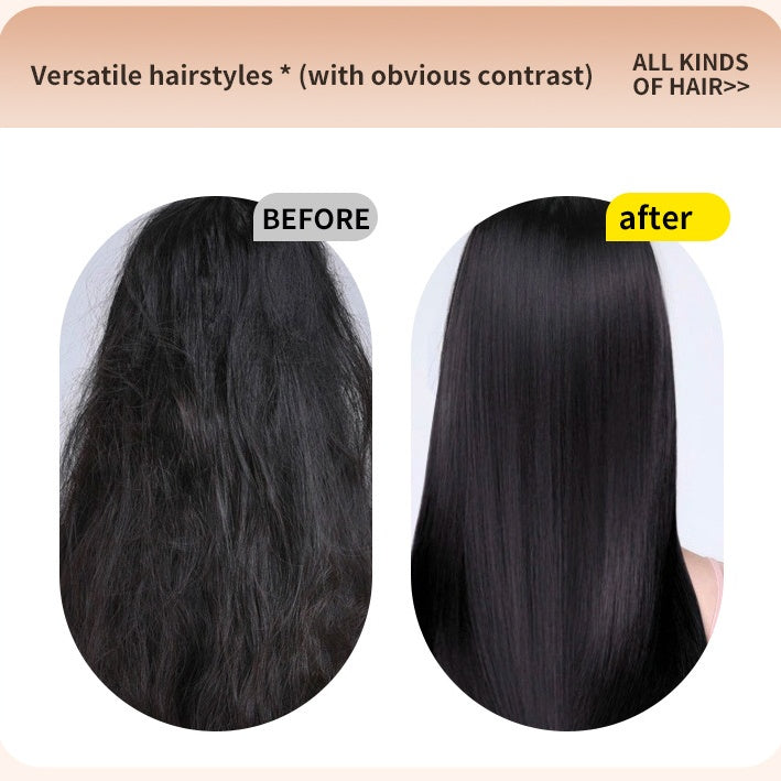 💥 Hot Sale 🌟 Mini cordless hair straightener with a copper heating plate for smooth styling