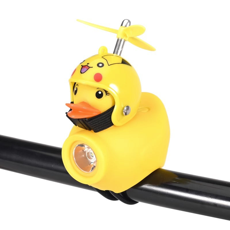 🎁 The Best Gift 🎉 A bicycle decorative duck that makes noise and lights up