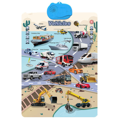 ⏰ Super Discount 🌟  Children's interactive talking wall chart