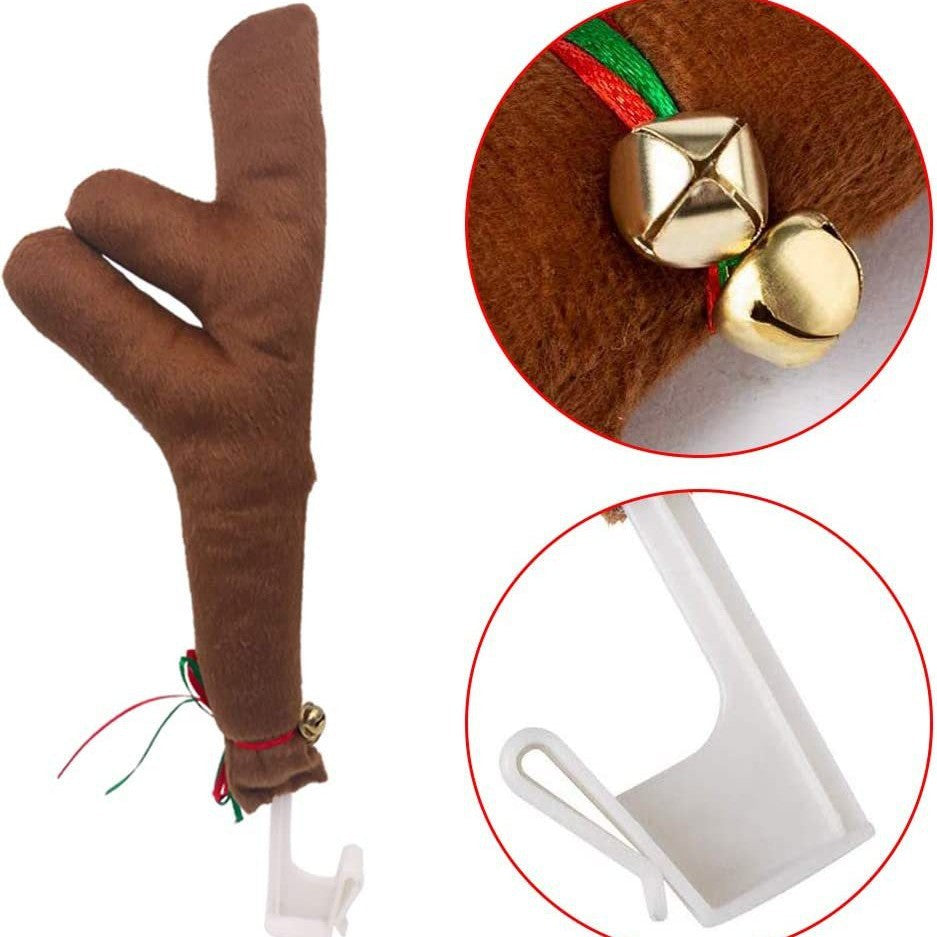 🎁 Holiday Special 🦌 Funny Christmas Car Antlers Decoration