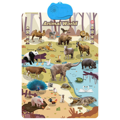 ⏰ Super Discount 🌟  Children's interactive talking wall chart