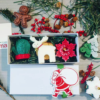 🎁 Holiday Special 50% OFF 🎅 Christmas scented candle creative gift set