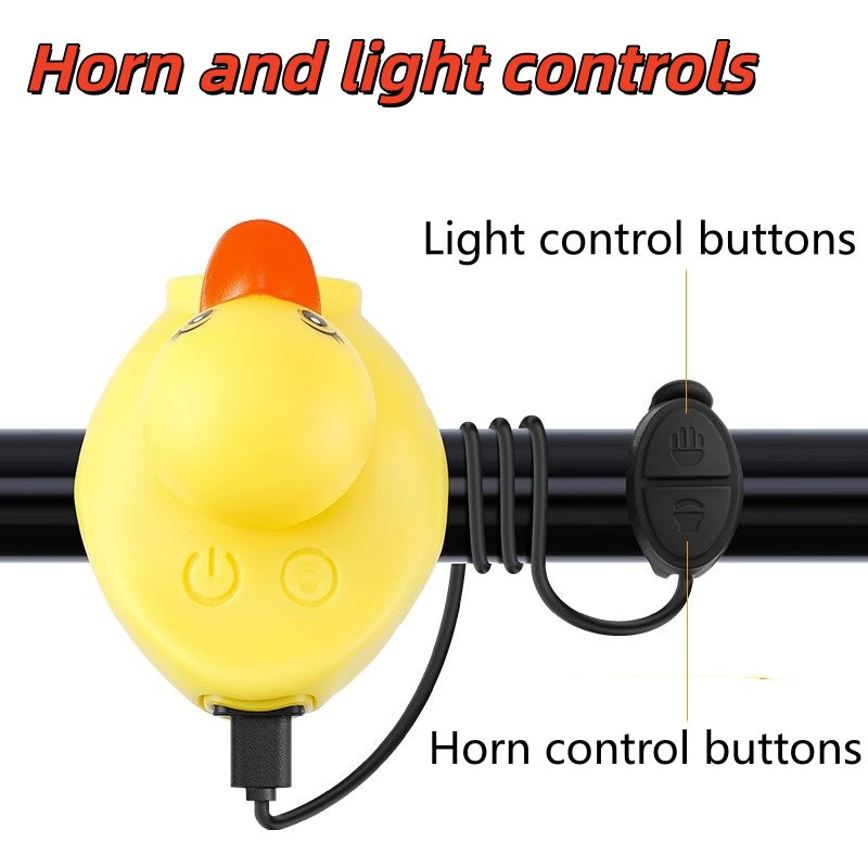🎁 The Best Gift 🎉 A bicycle decorative duck that makes noise and lights up