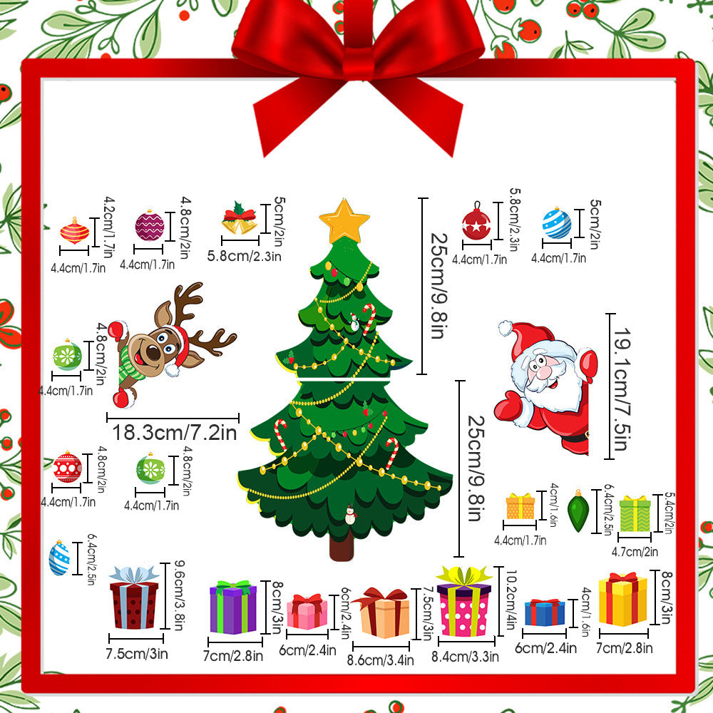 🎁 Holiday Special 🎅 Christmas Themed Magnetic Sticker