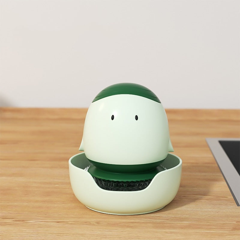 ⏰ Super Discount 🌟  Automatic liquid filling dishwashing brush