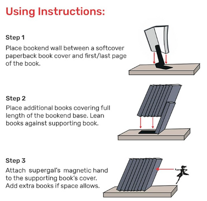 🎁 A gift for book lovers 📚 Unique bookends
