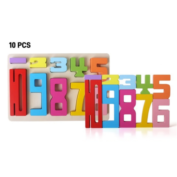 💥 New for 2025 🎁 Wooden number blocks