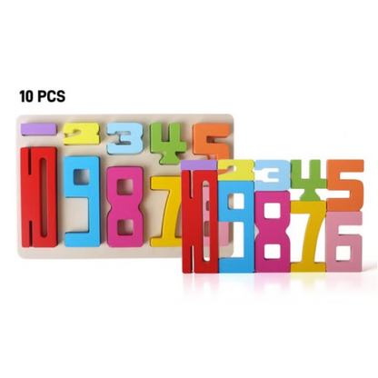 💥 New for 2025 🎁 Wooden number blocks