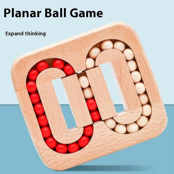 💥 The Best Gift 🎁 Rotating Magic Bean Fingertip Toy Wood Puzzles