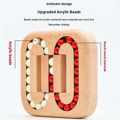 💥 The Best Gift 🎁 Rotating Magic Bean Fingertip Toy Wood Puzzles