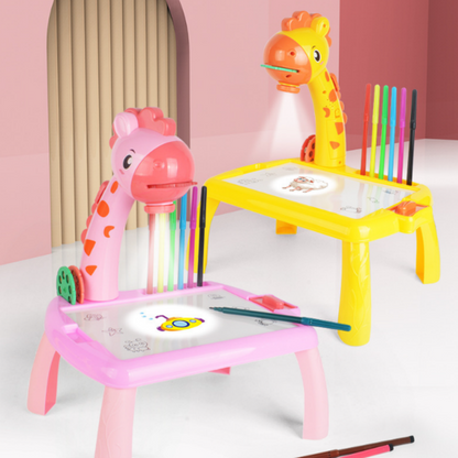 ⏰ Limited time offer 🎨 Children's projection graffiti drawing board