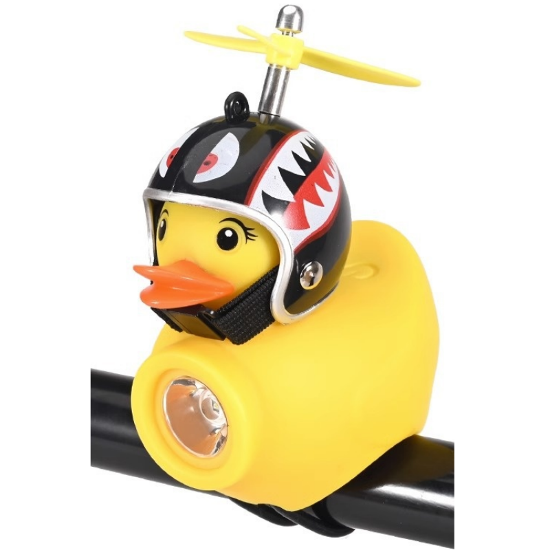🎁 The Best Gift 🎉 A bicycle decorative duck that makes noise and lights up
