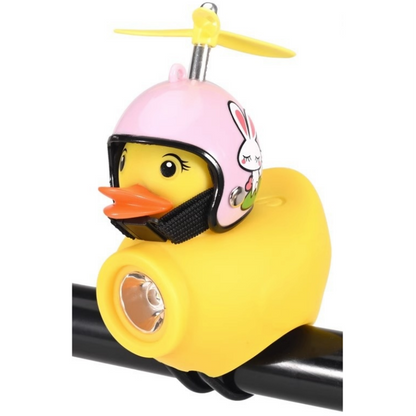 🎁 The Best Gift 🎉 A bicycle decorative duck that makes noise and lights up
