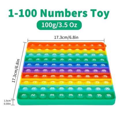 ⏰ Super Discount 🎉 Press Bubble Math Sensory Toy