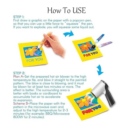 ⏰ Super Discount 🌟 Magic Puffy Pens