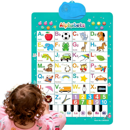 ⏰ Super Discount 🌟  Children's interactive talking wall chart
