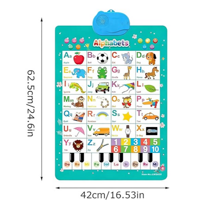 ⏰ Super Discount 🌟  Children's interactive talking wall chart