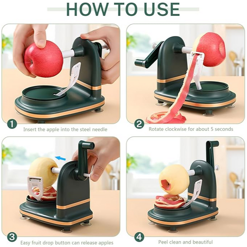 🔥 LAST DAY 50%OFF 🔥 Hand-cranked peeler and dicer