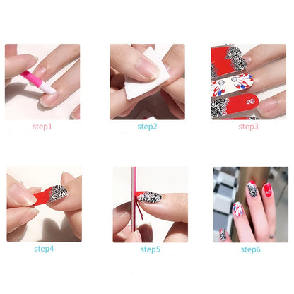 🎃 New Halloween Glow-in-the-Dark Nail Art Stickers 🕷️