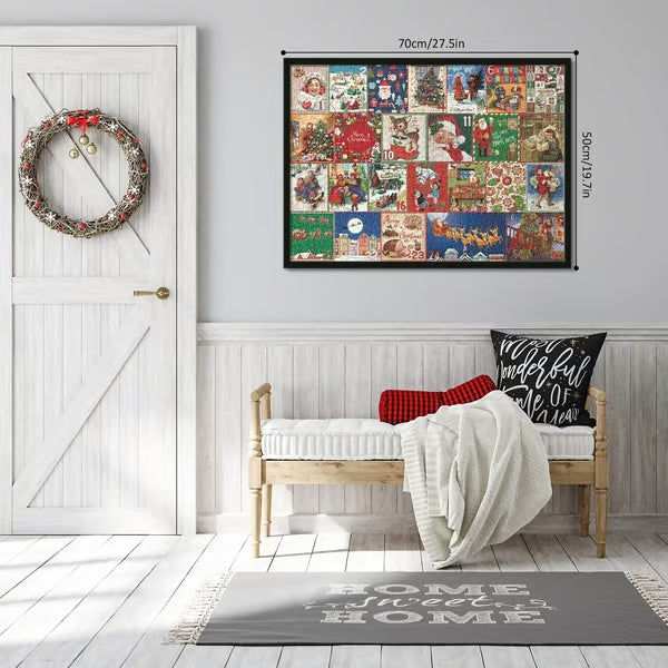 💥 The Best Gift 🎁 Christmas Advent Calendar Jigsaw Puzzle ✈️ Free shipping 🚀