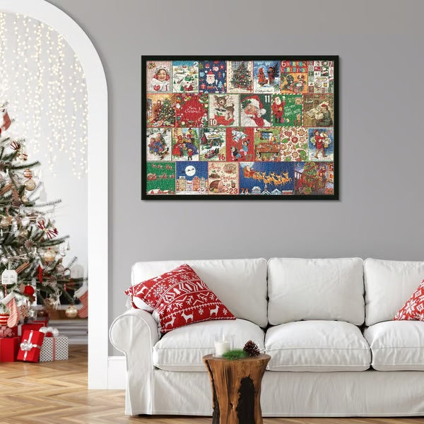 💥 The Best Gift 🎁 Christmas Advent Calendar Jigsaw Puzzle ✈️ Free shipping 🚀