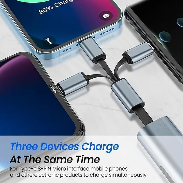 ⏰ Limited-Time Special Price ✨ 3-in-1 Fast Charging Cable