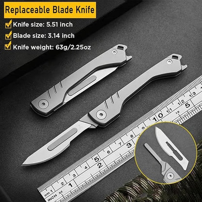 ⏰ Limited-Time Special Price ✨ Folding Scalpel Knife