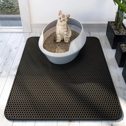 🎅Christmas Season Gift Idea 🎁 Non-Slip Cat Litter Mat 🐱