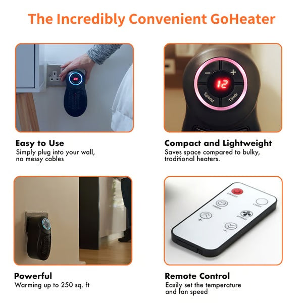💥 Hot Sale 🌟 Portable ultra-energy-saving plug-in heater