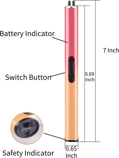 💥 The Best Gift 🎁 Windproof Flameless Electric Lighter