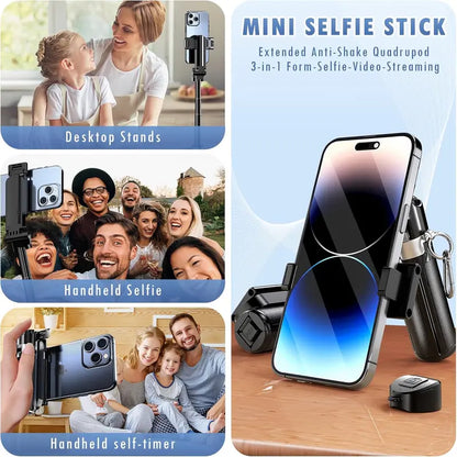 🎁Hot Sale 50% OFF⏳Multi-functional Mini Selfie Stick